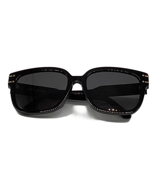 Christian Dior（クリスチャン ディオール）Christian Dior (クリスチャン ディオール) シグネチャーサングラス ブラック サイズ:58□18の古着・服飾アイテム