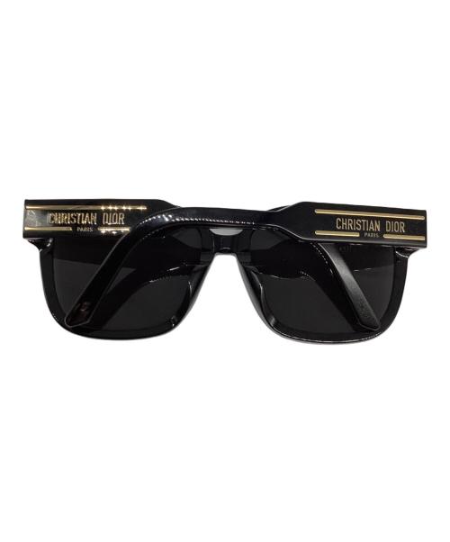 Christian Dior（クリスチャン ディオール）Christian Dior (クリスチャン ディオール) シグネチャーサングラス ブラック サイズ:58□18の古着・服飾アイテム