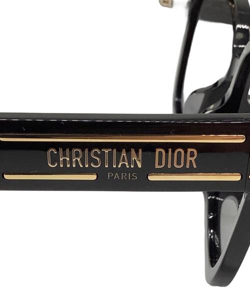 Christian Dior（クリスチャン ディオール）Christian Dior (クリスチャン ディオール) シグネチャーサングラス ブラック サイズ:58□18の古着・服飾アイテム