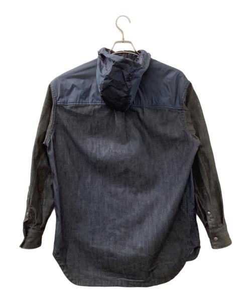 DIESEL（ディーゼル）DIESEL (ディーゼル) ジャケット インディゴ×ブラック サイズ:44の古着・服飾アイテム