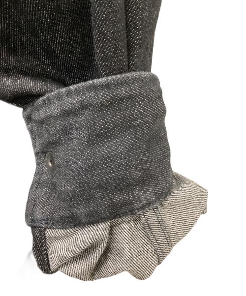 DIESEL（ディーゼル）DIESEL (ディーゼル) ジャケット インディゴ×ブラック サイズ:44の古着・服飾アイテム