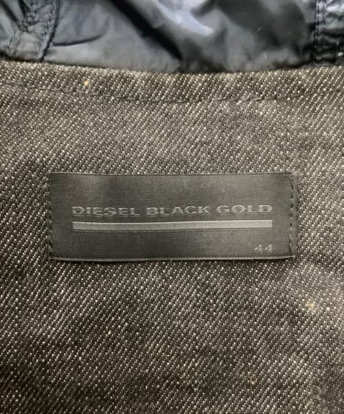 DIESEL（ディーゼル）DIESEL (ディーゼル) ジャケット インディゴ×ブラック サイズ:44の古着・服飾アイテム
