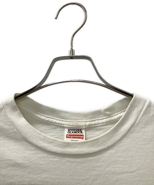 SUPREME（シュプリーム）SUPREME (シュプリーム) Hysteric Glamour (ヒステリックグラマー) 長袖カットソー ホワイト サイズ:Mの古着・服飾アイテム