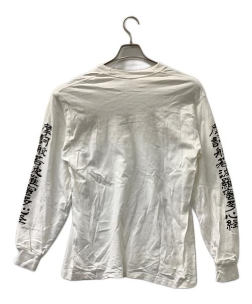 SUPREME（シュプリーム）SUPREME (シュプリーム) blackmeans (ブラックミーンズ) 長袖カットソー ホワイト サイズ:Mの古着・服飾アイテム