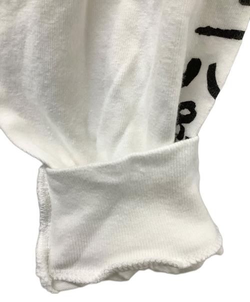 SUPREME（シュプリーム）SUPREME (シュプリーム) blackmeans (ブラックミーンズ) 長袖カットソー ホワイト サイズ:Mの古着・服飾アイテム