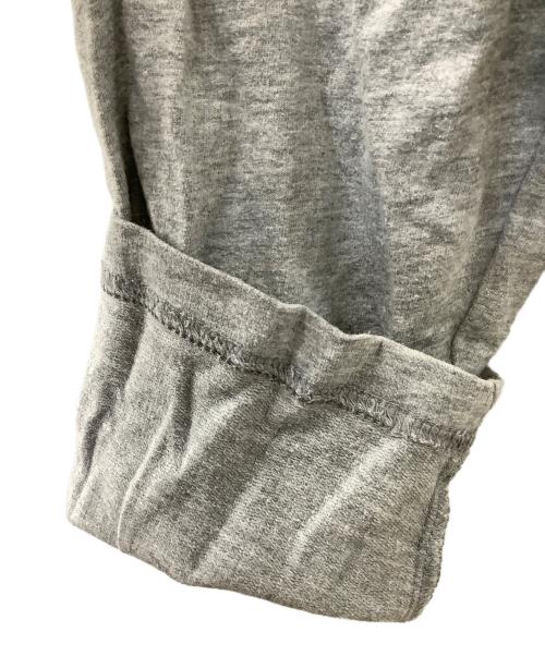 stussy（ステューシー）stussy (ステューシー) 長袖カットソー グレー×ホワイト サイズ:XLの古着・服飾アイテム