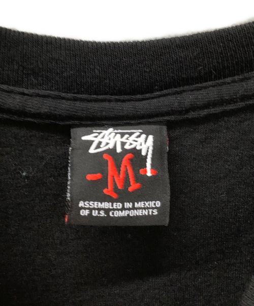 stussy（ステューシー）stussy (ステューシー) Jaime Hernandez 半袖カットソー ブラック サイズ:Mの古着・服飾アイテム