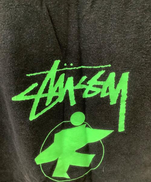stussy（ステューシー）stussy (ステューシー) JAM HOME MADE (ジャムホームメイド) 半袖カットソー ブラック×グリーン サイズ:Mの古着・服飾アイテム