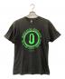 stussy（ステューシー）の古着「半袖カットソー」｜ブラック×グリーン