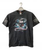 HARLEY-DAVIDSONハーレーダビッドソン）の古着「スカルボーントランプ」｜ブラック