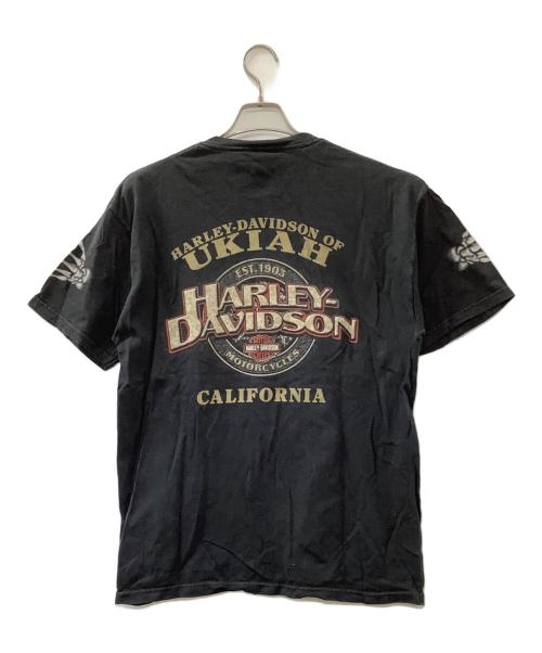 HARLEY-DAVIDSON（ハーレーダビッドソン）HARLEY-DAVIDSON (ハーレーダビッドソン) スカルボーントランプ ブラック サイズ:Lの古着・服飾アイテム