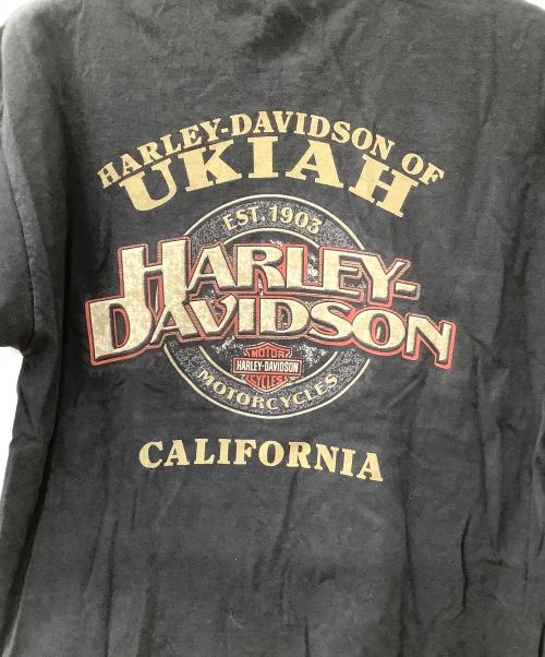 HARLEY-DAVIDSON（ハーレーダビッドソン）HARLEY-DAVIDSON (ハーレーダビッドソン) スカルボーントランプ ブラック サイズ:Lの古着・服飾アイテム