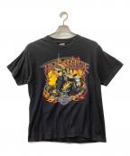 HARLEY-DAVIDSON×LOONEY TUNESハーレーダビッドソン×ルーニーチューンズ）の古着「半袖カットソー」｜ブラック