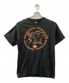 HARLEY-DAVIDSON×LOONEY TUNESハーレーダビッドソン×ルーニーチューンズ）の古着「半袖カットソー」｜ブラック×オレンジ