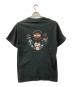 HARLEY-DAVIDSON (ハーレーダビッドソン) LOONEY TUNES (ルーニーチューンズ) 半袖カットソー ブラック×オレンジ サイズ:M：10000円
