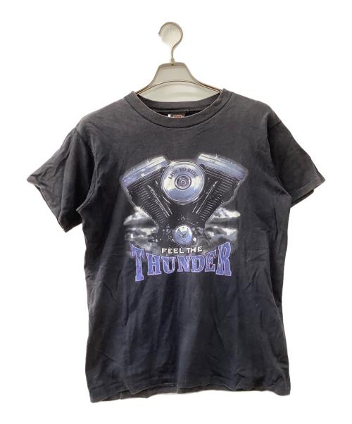 HARLEY-DAVIDSON（ハーレーダビッドソン）HARLEY-DAVIDSON (ハーレーダビッドソン) 半袖カットソー グレー サイズ:Mの古着・服飾アイテム