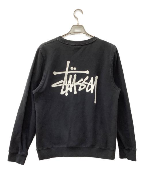 stussy（ステューシー）stussy (ステューシー) スウェット ブラック サイズ:Sの古着・服飾アイテム