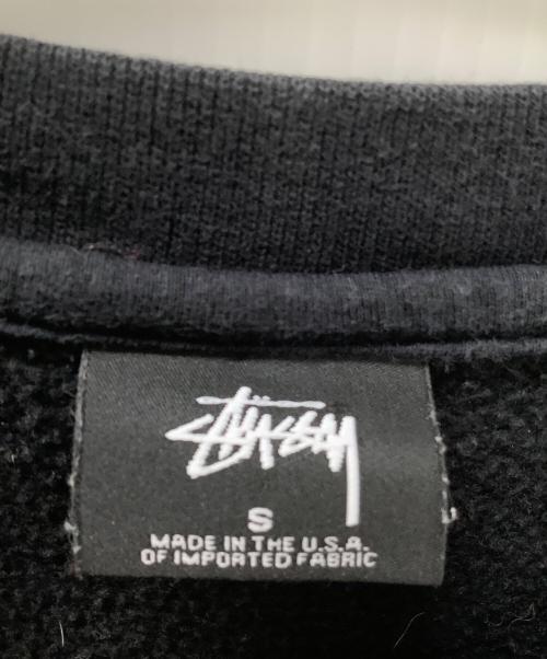 stussy（ステューシー）stussy (ステューシー) スウェット ブラック サイズ:Sの古着・服飾アイテム