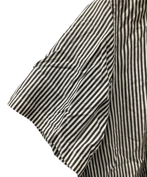 stussy（ステューシー）stussy (ステューシー) 半袖シャツ グレー×ホワイト サイズ:Mの古着・服飾アイテム