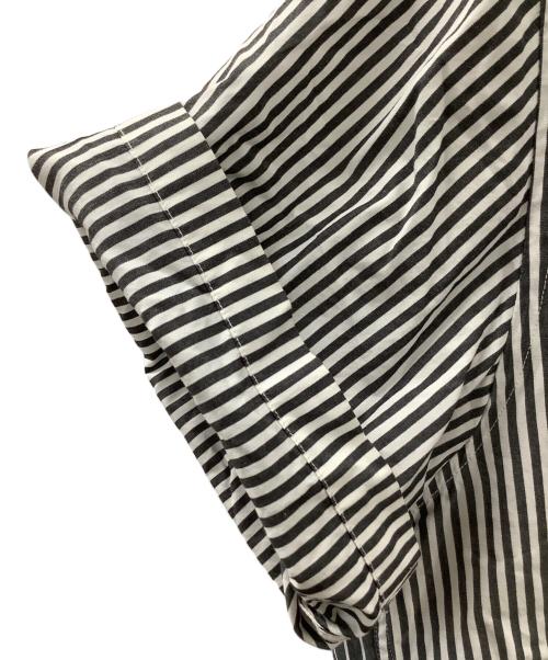stussy（ステューシー）stussy (ステューシー) 半袖シャツ グレー×ホワイト サイズ:Mの古着・服飾アイテム