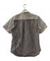 stussy (ステューシー) 半袖シャツ グレー×ホワイト サイズ:M：5000円