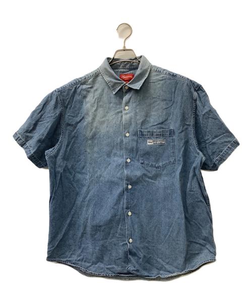 SUPREME（シュプリーム）SUPREME (シュプリーム) Invert Denim S/S Shirt インディゴ サイズ:Lの古着・服飾アイテム