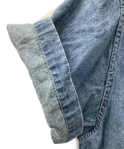 SUPREME（シュプリーム）SUPREME (シュプリーム) Invert Denim S/S Shirt インディゴ サイズ:Lの古着・服飾アイテム