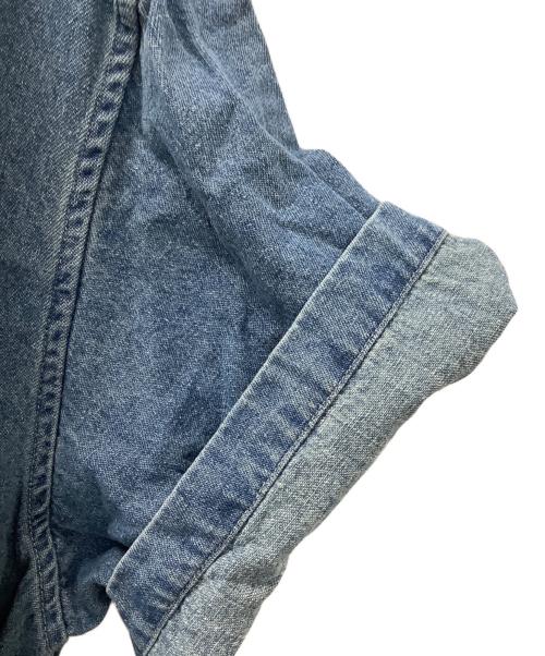 SUPREME（シュプリーム）SUPREME (シュプリーム) Invert Denim S/S Shirt インディゴ サイズ:Lの古着・服飾アイテム