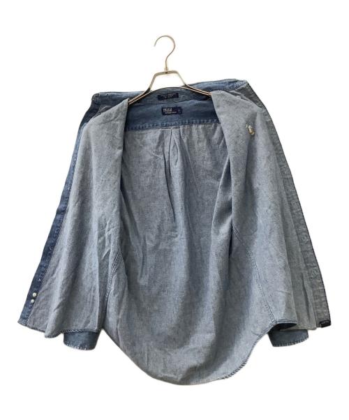 POLO RALPH LAUREN（ポロ・ラルフローレン）POLO RALPH LAUREN (ポロ・ラルフローレン) 長袖シャツ インディゴ サイズ:Lの古着・服飾アイテム