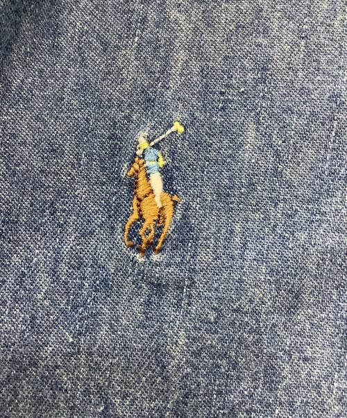 POLO RALPH LAUREN（ポロ・ラルフローレン）POLO RALPH LAUREN (ポロ・ラルフローレン) 長袖シャツ インディゴ サイズ:Lの古着・服飾アイテム