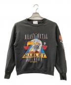 DELTA FIFTY-FIFTYデルタ・フィフティーフィフティー）の古着「HARLEY-DAVIDSON　長袖カットソー」｜グレー