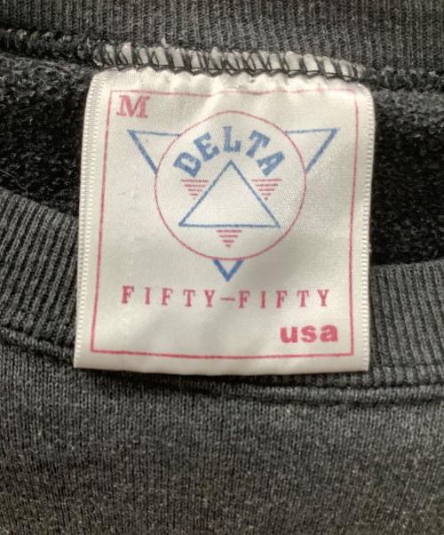 DELTA FIFTY-FIFTY（デルタ・フィフティーフィフティー）DELTA FIFTY-FIFTY (デルタ・フィフティーフィフティー) HARLEY-DAVIDSON　長袖カットソー グレー サイズ:Mの古着・服飾アイテム