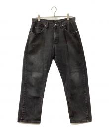 Wrangler（ラングラー）の古着「デニムパンツ」｜ブラック