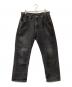 Wrangler（ラングラー）の古着「デニムパンツ」｜ブラック