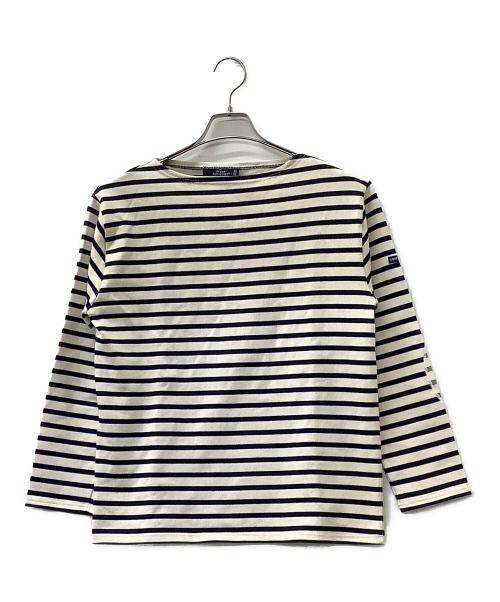 SAINT JAMES（セントジェームス）SAINT JAMES (セントジェームス) 長袖カットソー アイボリー サイズ:T3 未使用品の古着・服飾アイテム