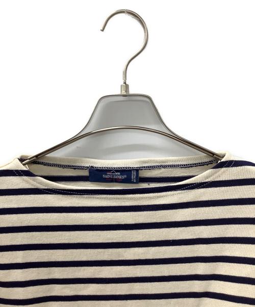 SAINT JAMES（セントジェームス）SAINT JAMES (セントジェームス) 長袖カットソー アイボリー サイズ:T3 未使用品の古着・服飾アイテム
