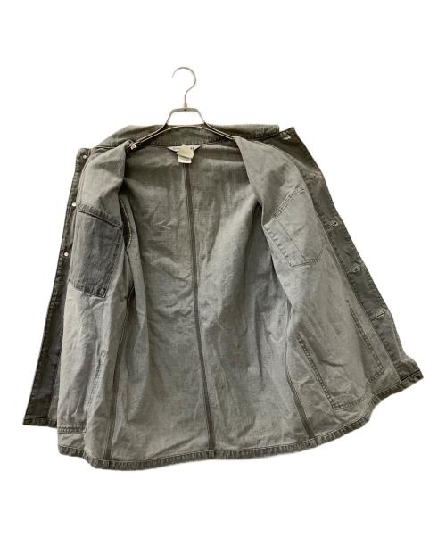 CarHartt（カーハート）CarHartt (カーハート) デニムジャケット グレー サイズ:Mの古着・服飾アイテム