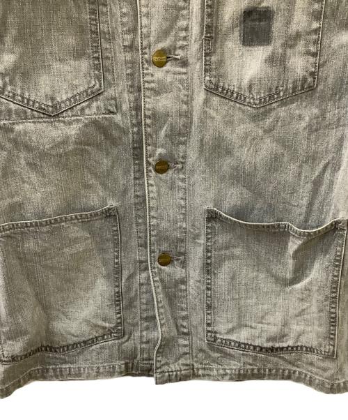 CarHartt（カーハート）CarHartt (カーハート) デニムジャケット グレー サイズ:Mの古着・服飾アイテム