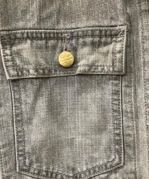 CarHartt（カーハート）CarHartt (カーハート) デニムジャケット グレー サイズ:Mの古着・服飾アイテム