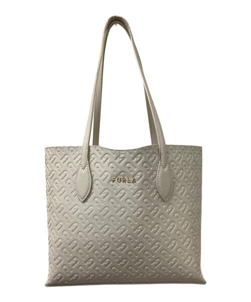 FURLA（フルラ）FURLA (フルラ) トートバッグ グレーの古着・服飾アイテム