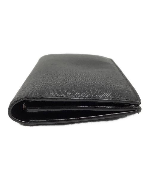 Saint Laurent Paris（サンローランパリ）Saint Laurent Paris (サンローランパリ) 長財布 ブラックの古着・服飾アイテム