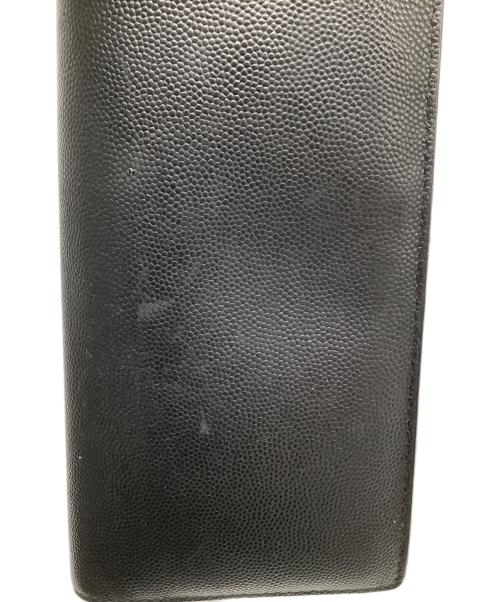 Saint Laurent Paris（サンローランパリ）Saint Laurent Paris (サンローランパリ) 長財布 ブラックの古着・服飾アイテム