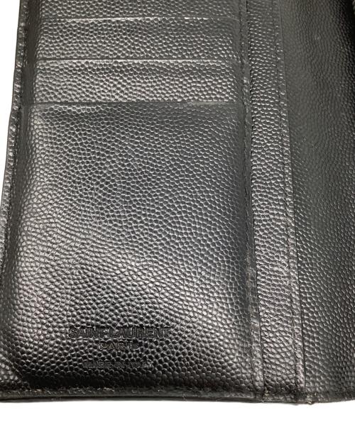 Saint Laurent Paris（サンローランパリ）Saint Laurent Paris (サンローランパリ) 長財布 ブラックの古着・服飾アイテム