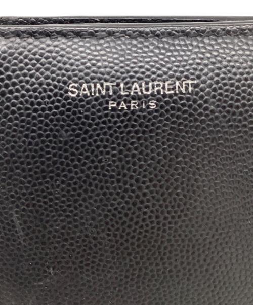 Saint Laurent Paris（サンローランパリ）Saint Laurent Paris (サンローランパリ) 長財布 ブラックの古着・服飾アイテム