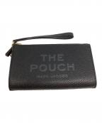 MARC JACOBSマークジェイコブス）の古着「THE LEATHER POUCH（ザ レザー アイテムズ ポーチ）」｜ブラック