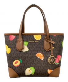 MICHAEL KORS（マイケルコース）の古着「EVAコンバーチブルトップジップトートエクストラスモール」｜ブラウン