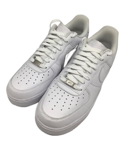 NIKE（ナイキ）NIKE (ナイキ) AIR FORCE1（エアフォース1） ホワイト サイズ:US8の古着・服飾アイテム