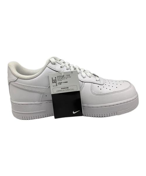 NIKE（ナイキ）NIKE (ナイキ) AIR FORCE1（エアフォース1） ホワイト サイズ:US8の古着・服飾アイテム