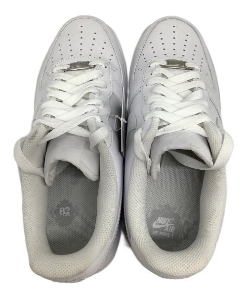 NIKE（ナイキ）NIKE (ナイキ) AIR FORCE1（エアフォース1） ホワイト サイズ:US8の古着・服飾アイテム