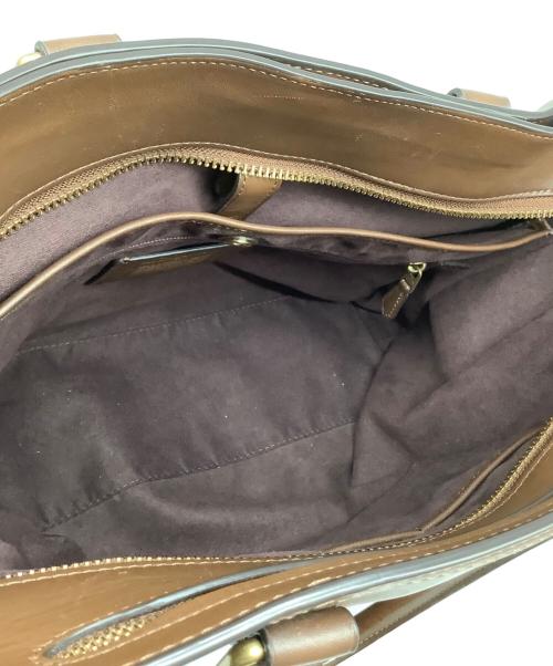 COACH（コーチ）COACH (コーチ) メトロポリタン トート ブラウンの古着・服飾アイテム